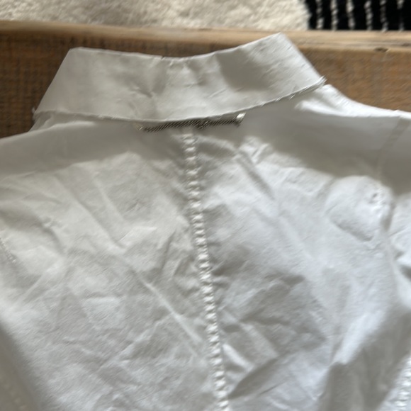 Rag & bone white dress shirt size s/p - Picture 6 of 6